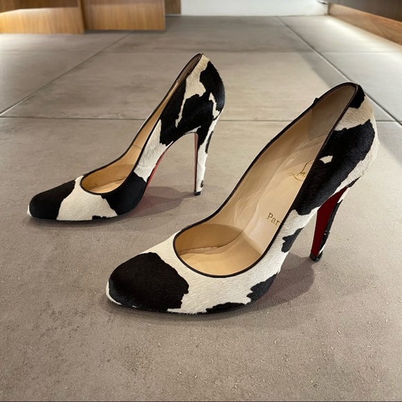 Christian Louboutin Shoes Christian Louboutin Cow Print Heels